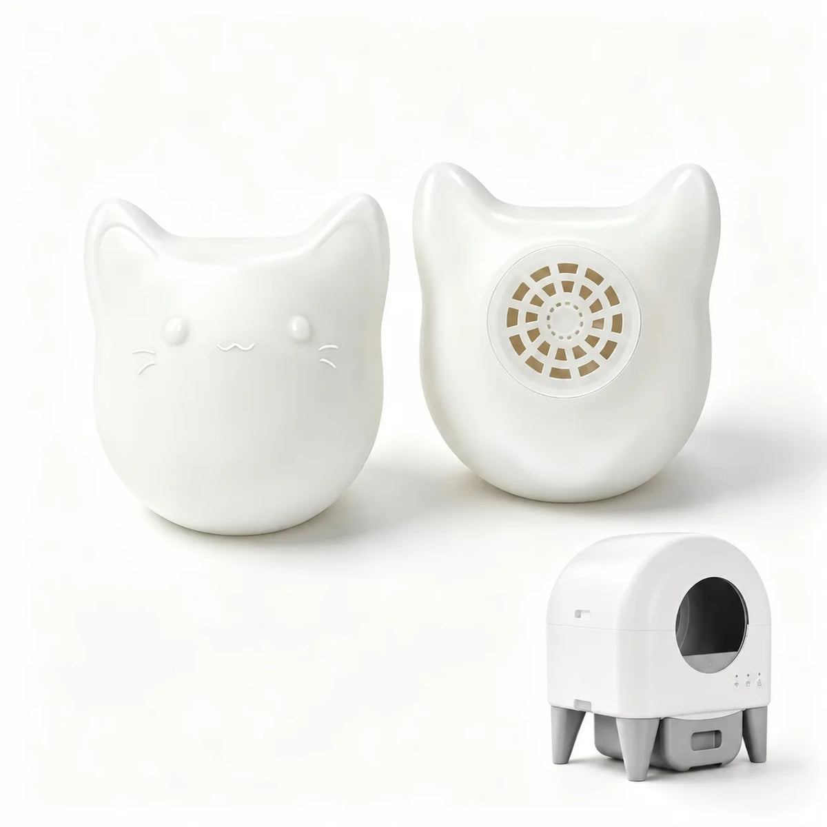 Cat Litter Box Deodorizer Tablets For Pet Safe Odor Elimination
