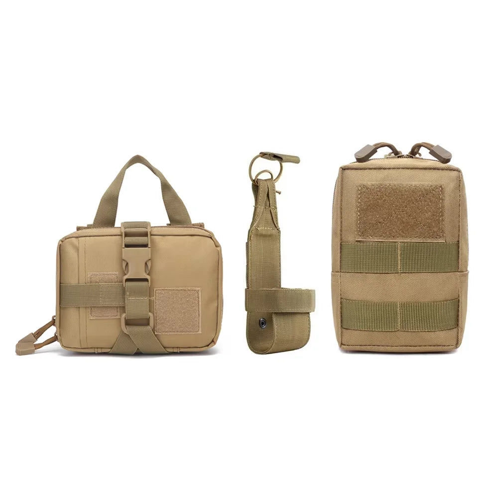 PetraVel Tactical Dog Molle Pouch Belt and Harness Set