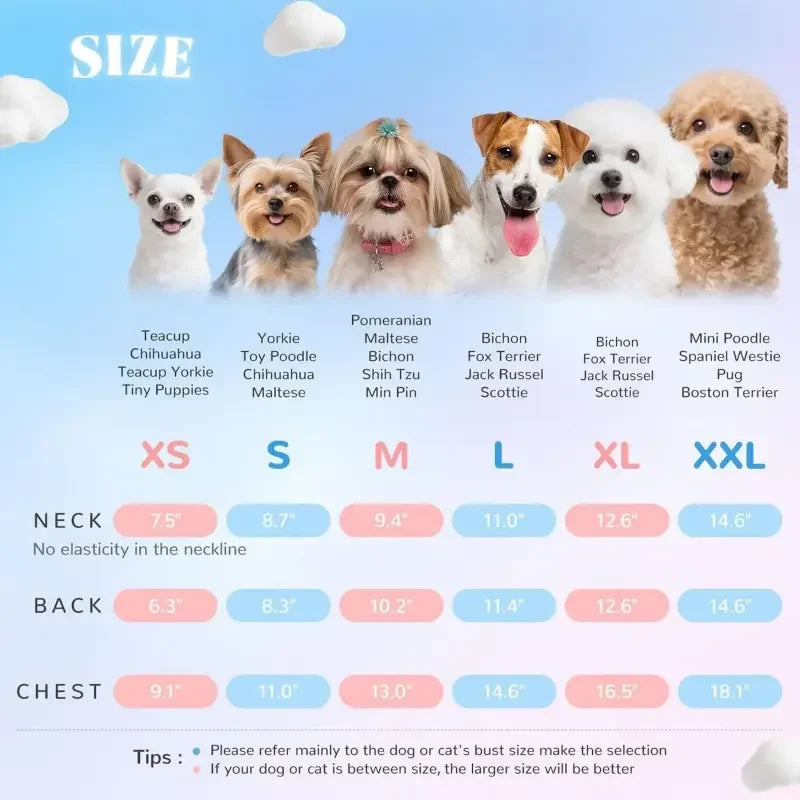 Breathable Summer Ruffle Sleeve Shirt For Small Pets