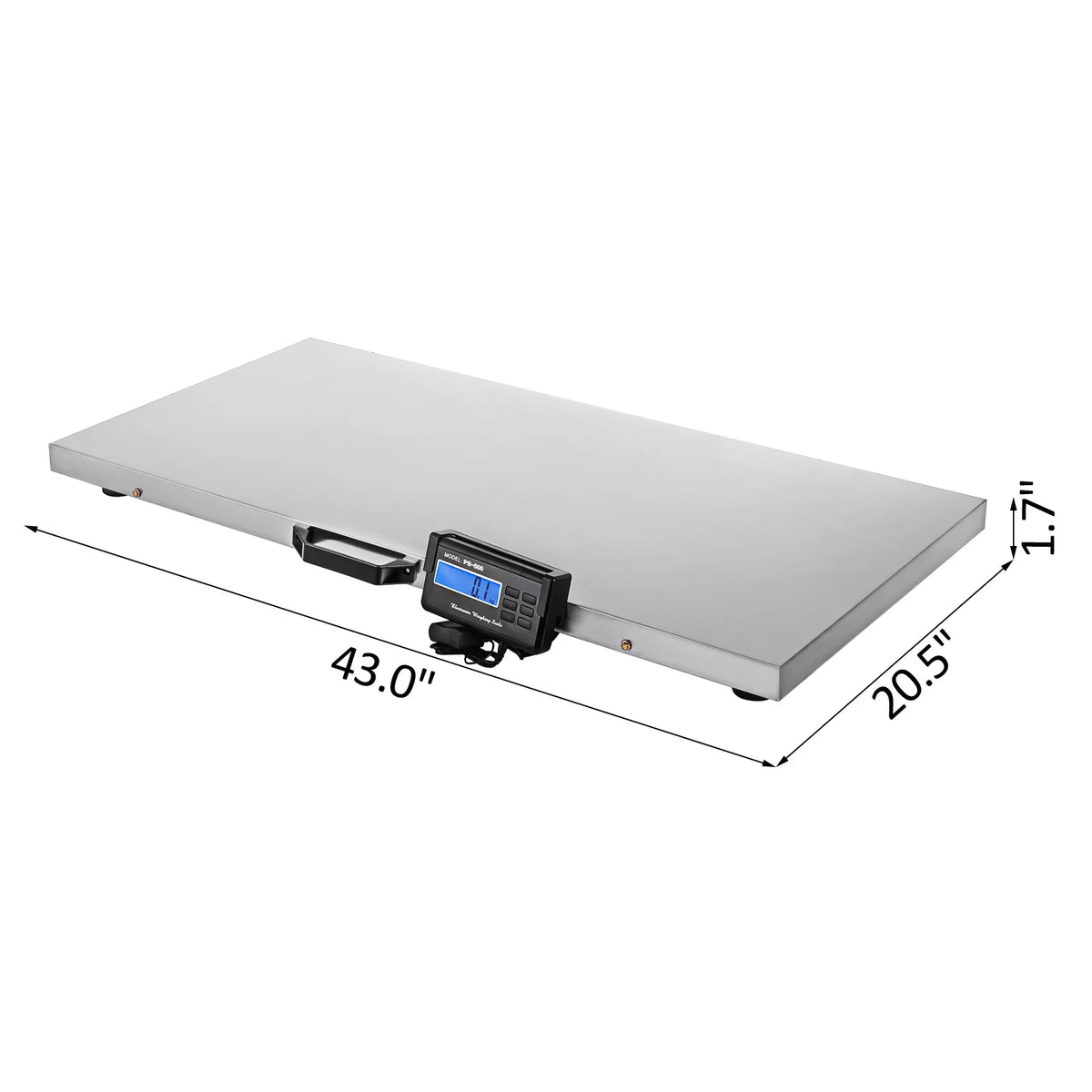 Stainless Steel Digital Livestock Weighing Platform Scale For Veterinary Use