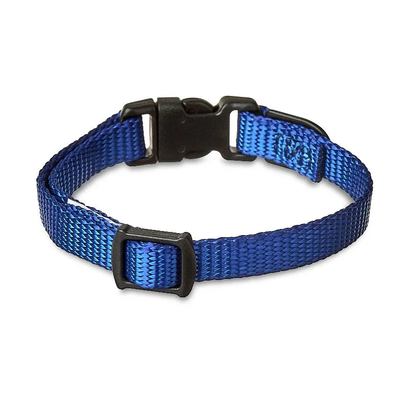 Adjustable Polyester Dog Collar Comfortable For Puppies