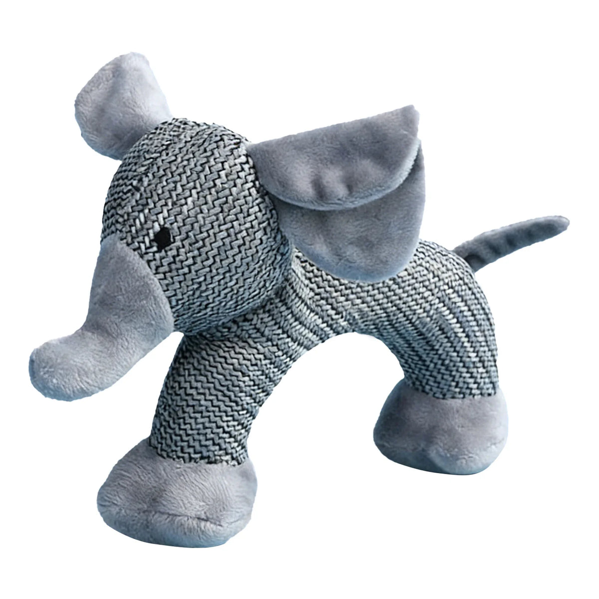 Interactive Plush Squeaky Dog Toy With Cute Animal Shape Design