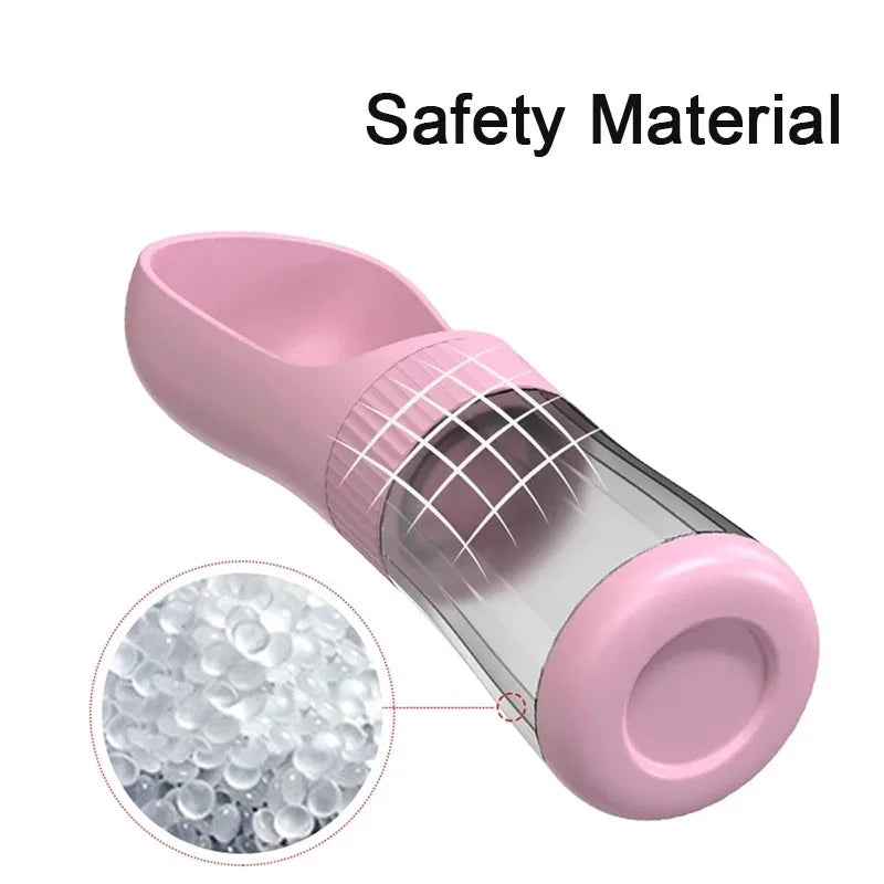 Two In One Portable Pet Water Bottle And Dog Feeder