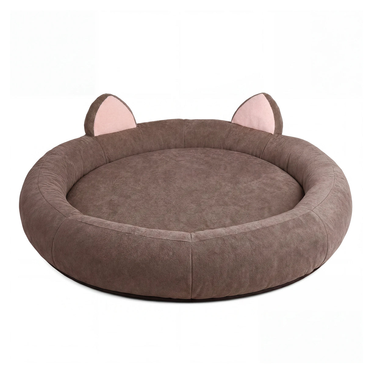 Orthopedic Memory Foam Dog Bed With Elevated Bolster Support