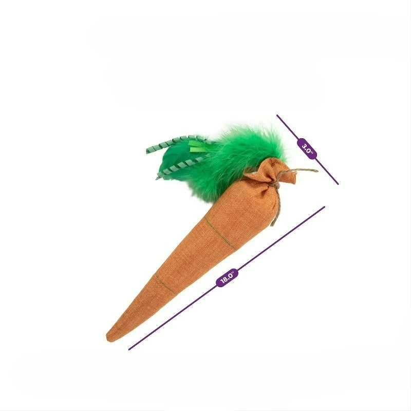Premium Plush Catnip Kicker Cat Toy Filled With Natural Botanicals