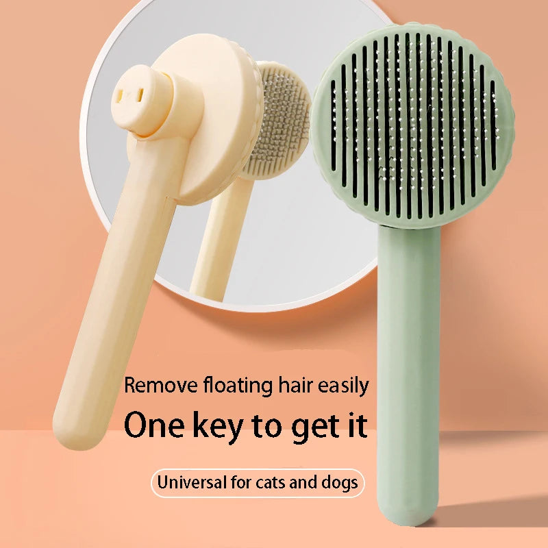 Premium Self Cleaning Slicker Brush For Cats And Dogs
