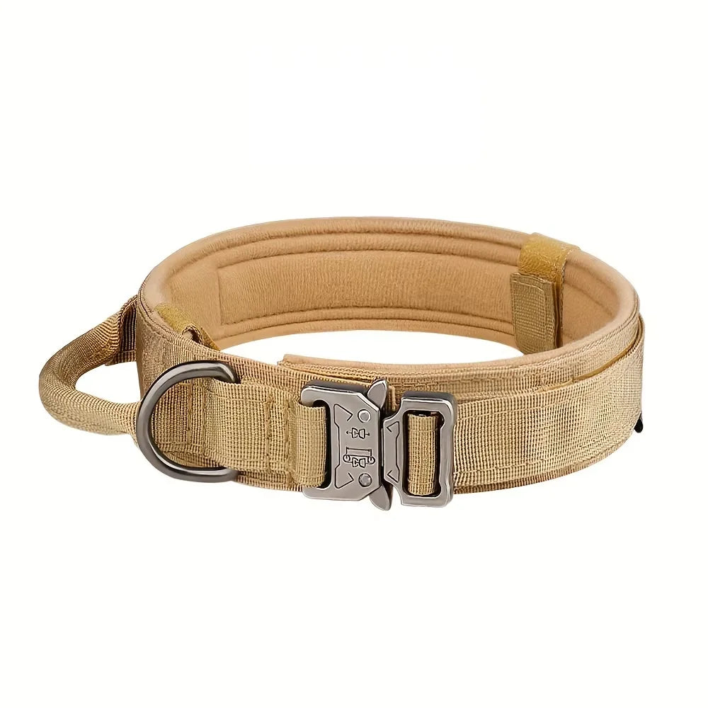 Petraavel Adjustable Nylon Dog Collar And Leash Set Padded Buckle