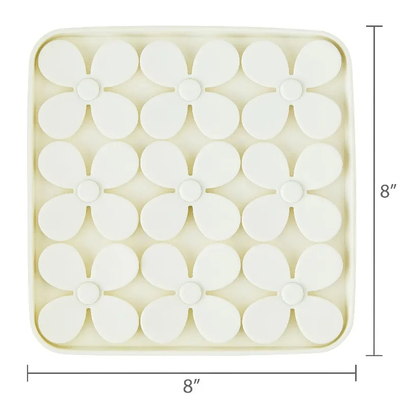 Silicone Shamrock Snuffle Mat For Dogs Provides Engaging Mental Stimulation