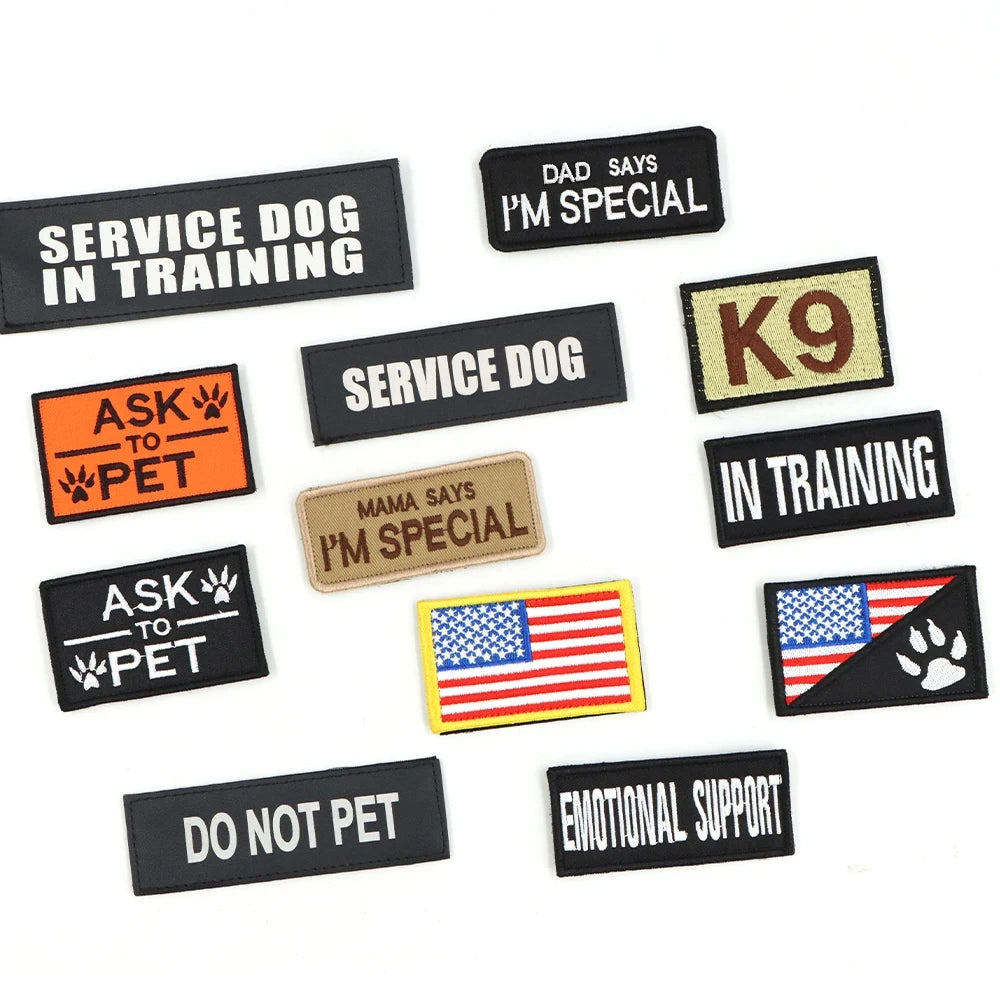 PetraVel Tactical Dog Harness Collar Leash Set For Pets
