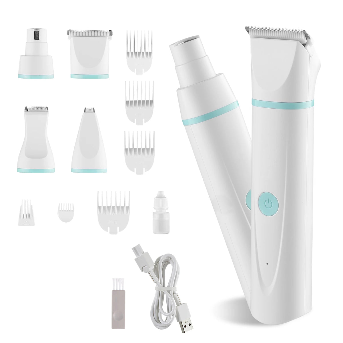 Professional Cordless Rechargeable Dog Grooming Clippers Kit