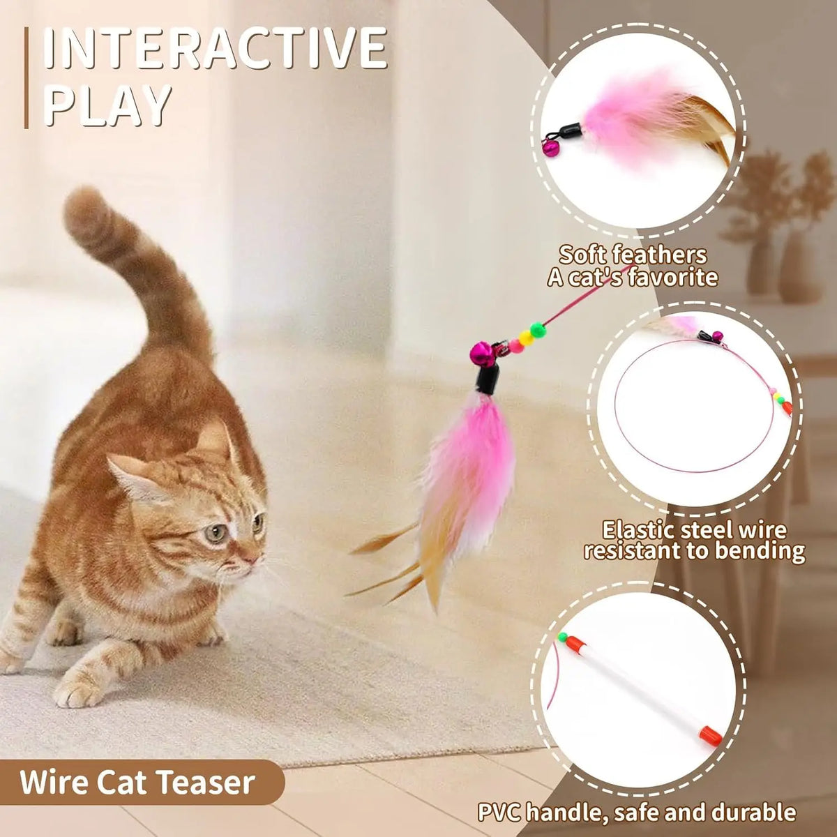 Premium Cat Toy Set Featuring Interactive Cloth Tunnel