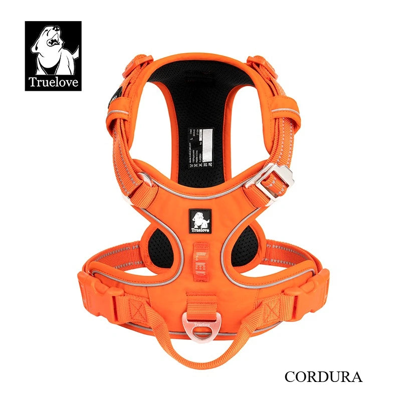 TrueLove Adjustable Reflective No Pull Dog Harness For Pets