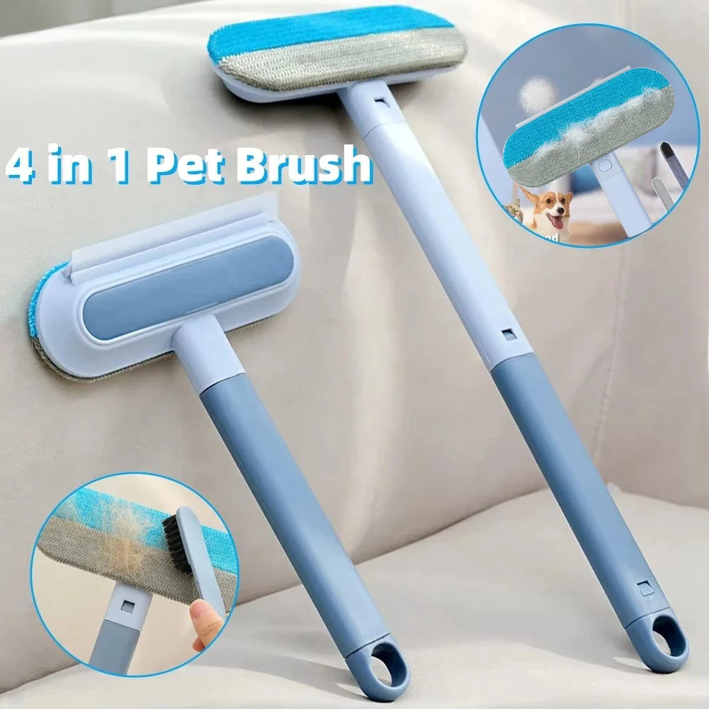 4In1 Pet Hair Remover for Furniture Car Carpet Lint Tool