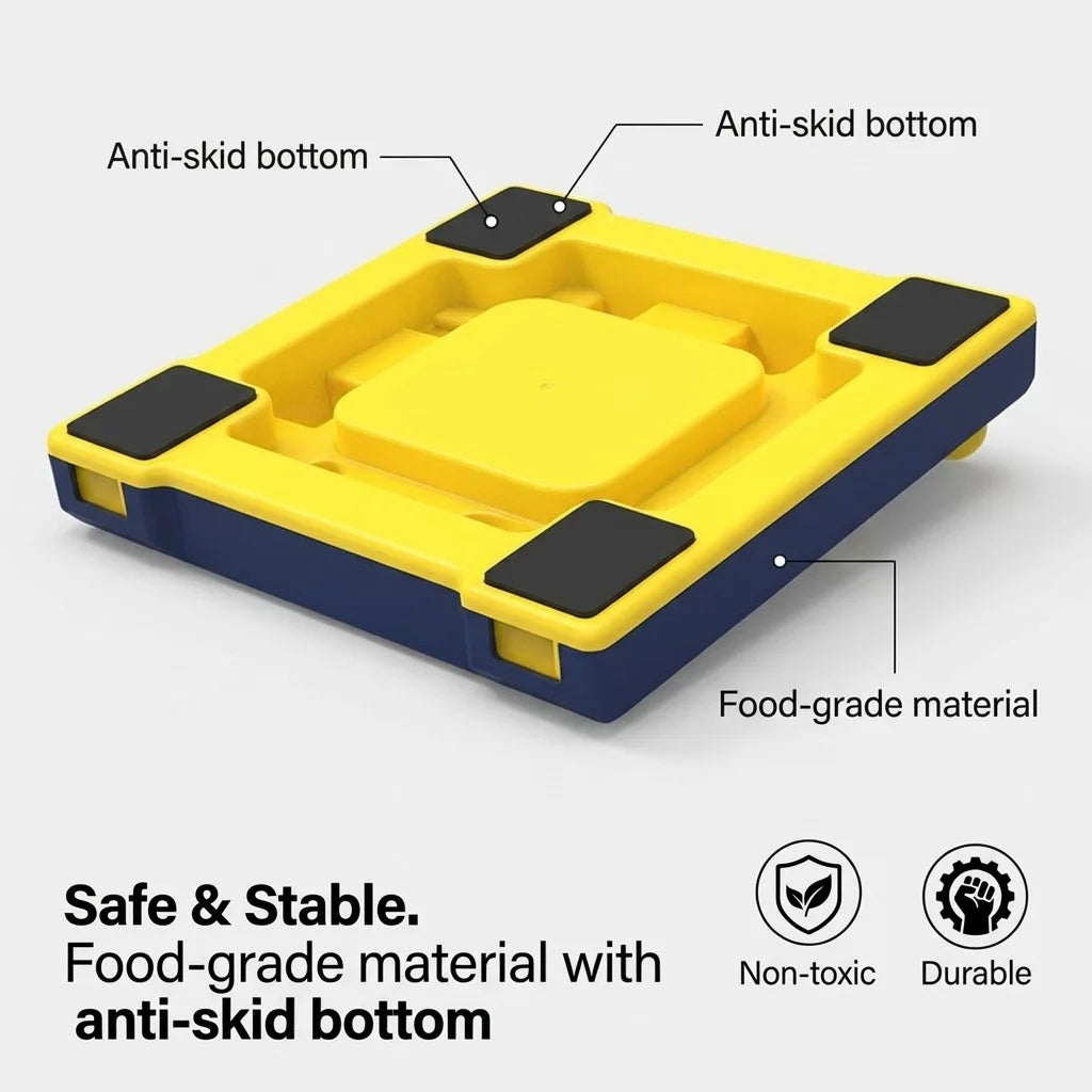 Interactive Dog Puzzle Turntable Treat Dispenser For Mental Stimulation