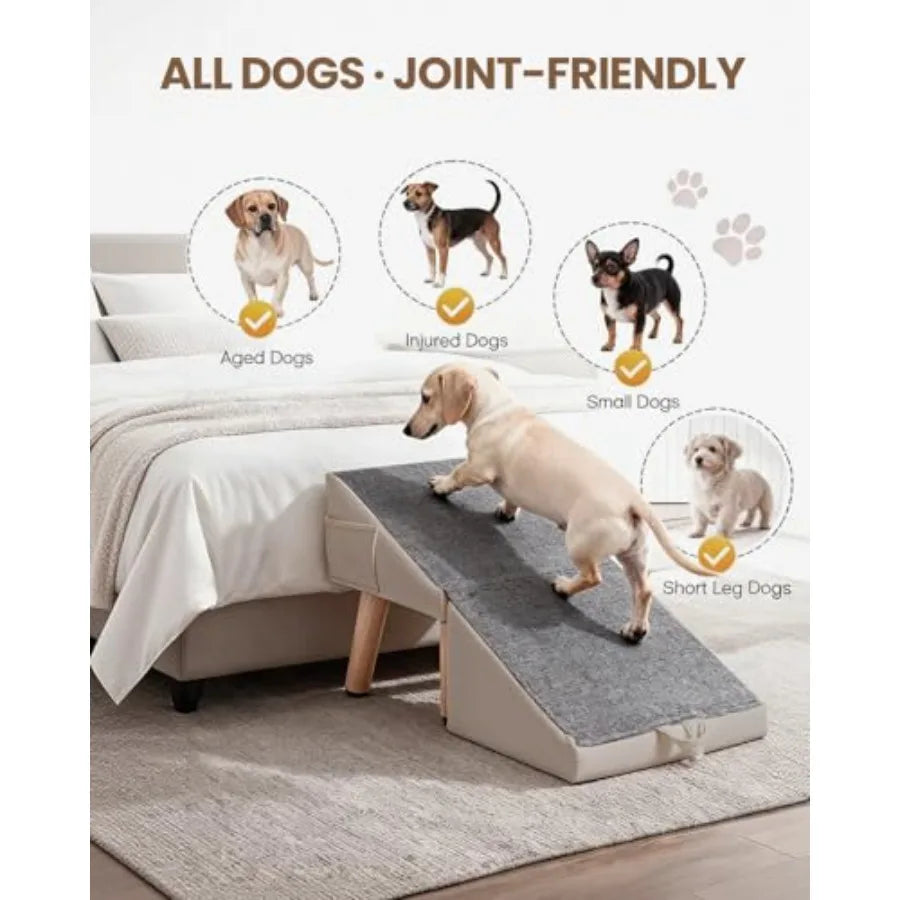 Shxi Dog Ramp For Couch And Pet Stairs With Non Slip Surface