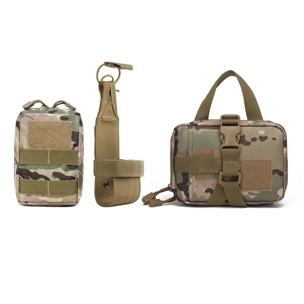 PetraVel Tactical Dog Molle Pouch Belt and Harness Set