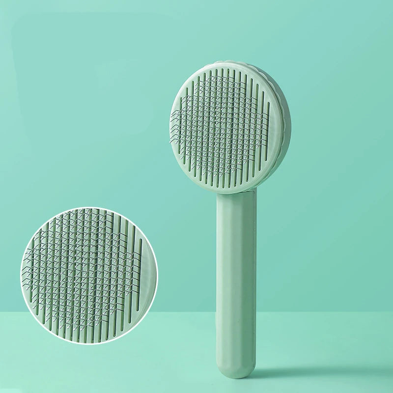 Premium Self Cleaning Slicker Brush For Cats And Dogs