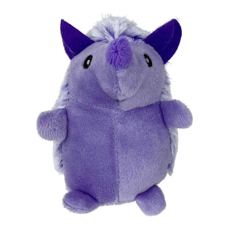 Soft Plush Hedgehog Dog Squeaker For Best Friends 2 Pack