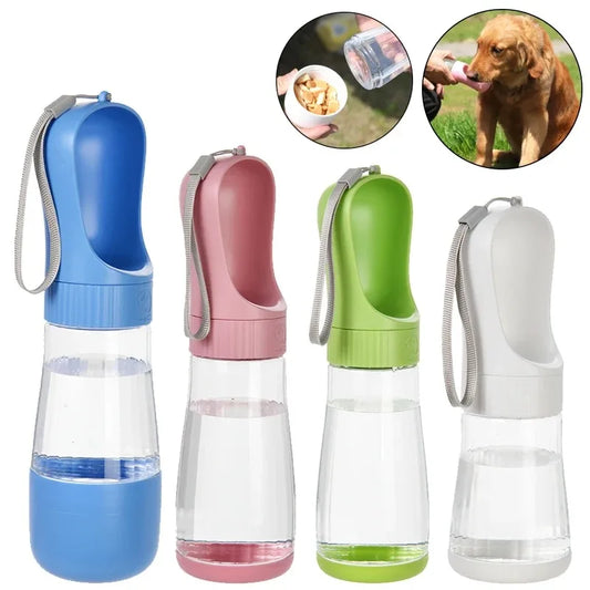 Two In One Portable Pet Water Bottle And Dog Feeder