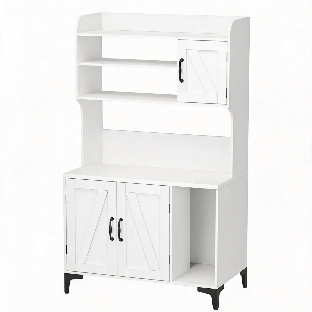 EliteZ Cat Litter Box Enclosure Cabinet With Storage