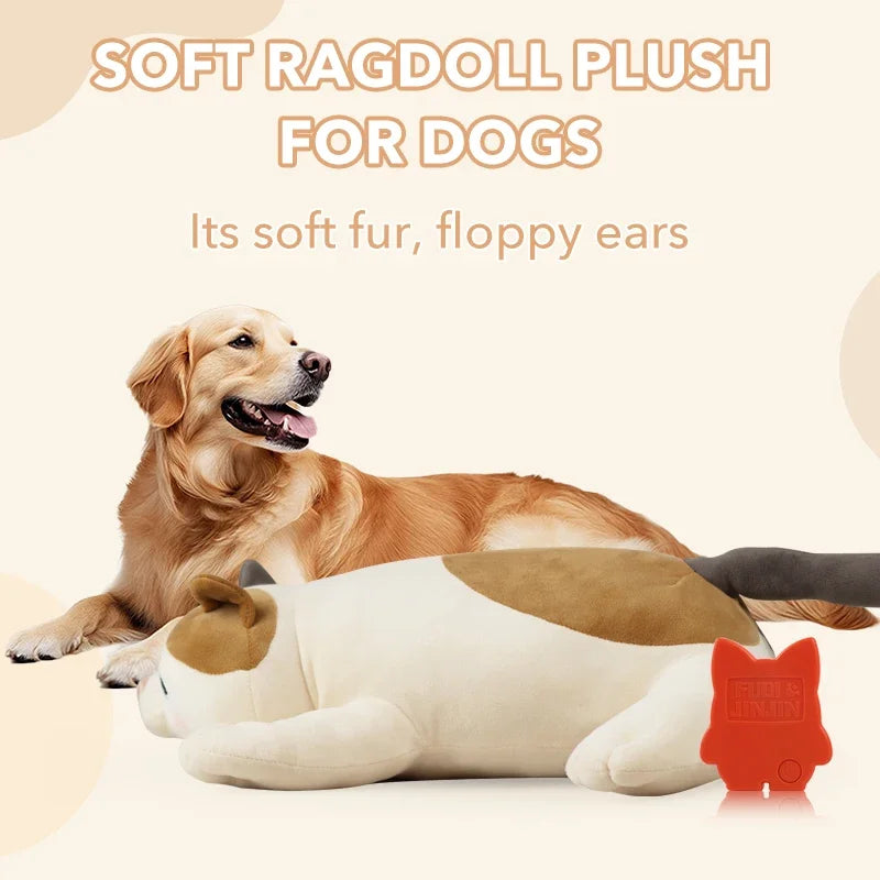 Plush Puppy Heartbeat Toy Sleep Pillow For Anxiety Relief