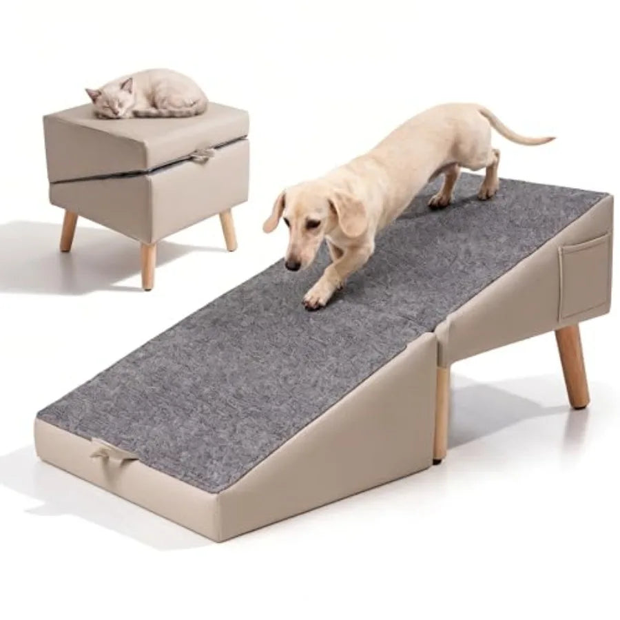 Shxi Dog Ramp For Couch And Pet Stairs With Non Slip Surface