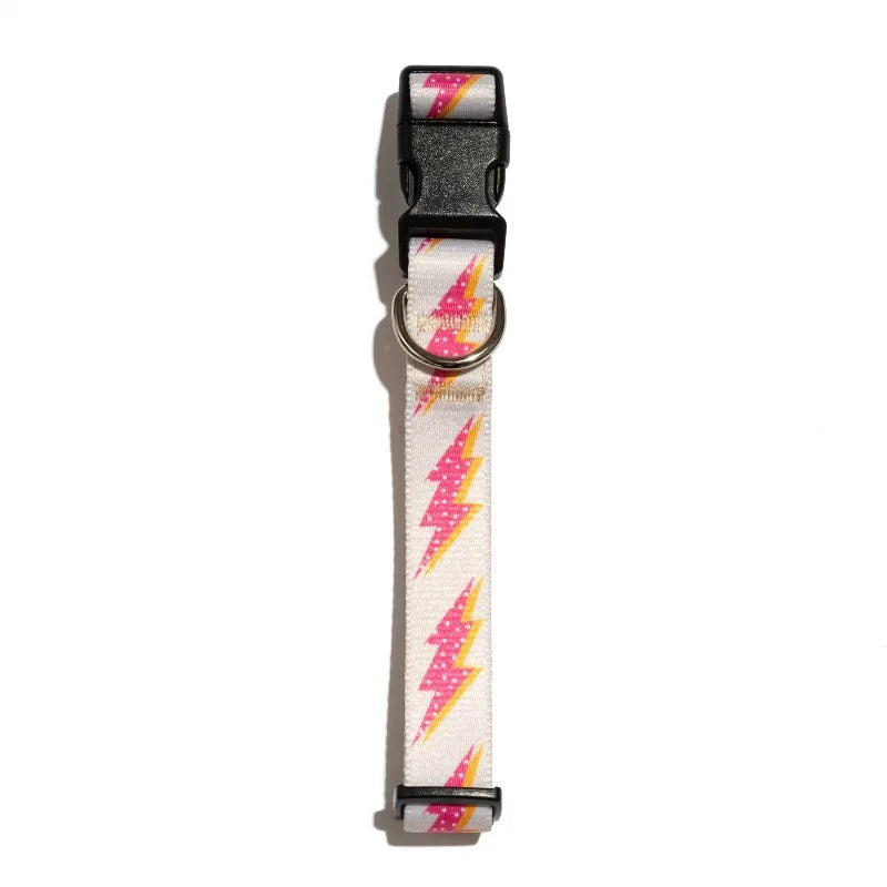 Comfortable Lightning Bolt Fashion Dog Collar For Pets