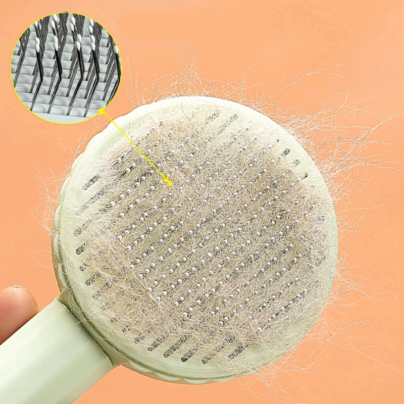 Premium Self Cleaning Slicker Brush For Cats And Dogs