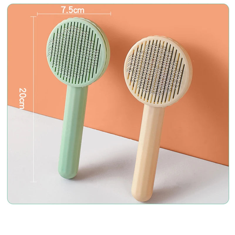 Premium Self Cleaning Slicker Brush For Cats And Dogs