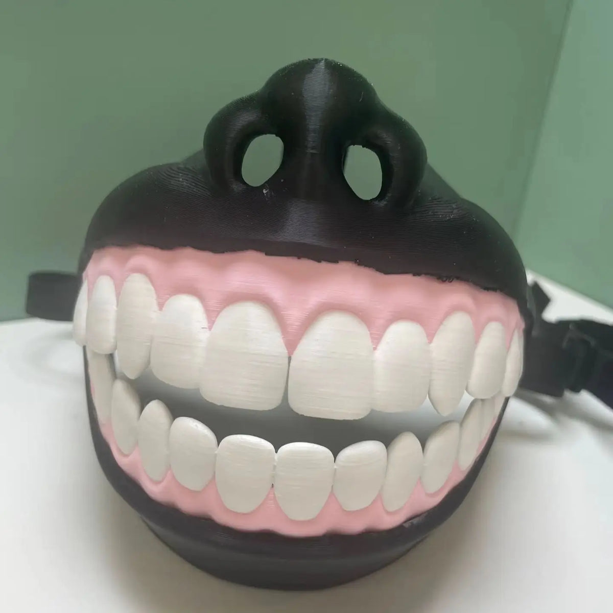 Happy Smile Dog Muzzle Novelty Pet Party Costume Accessory