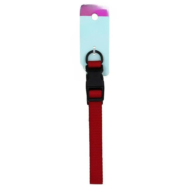 Solid Polyester Adjustable Dog Collar Suitable For Puppies