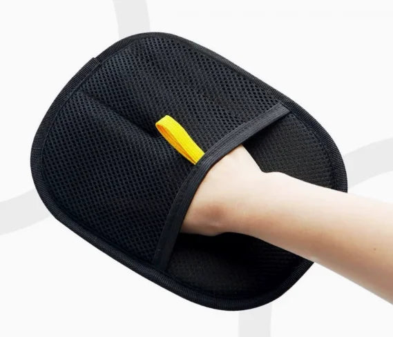Double Sided Pet Hair Removal Grooming Gloves For Cats