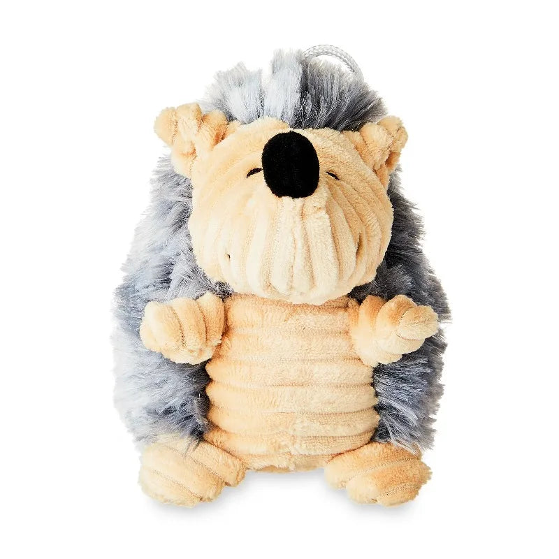 Durable Plush Hedgehog Dog Toy With Internal Squeaker Feature