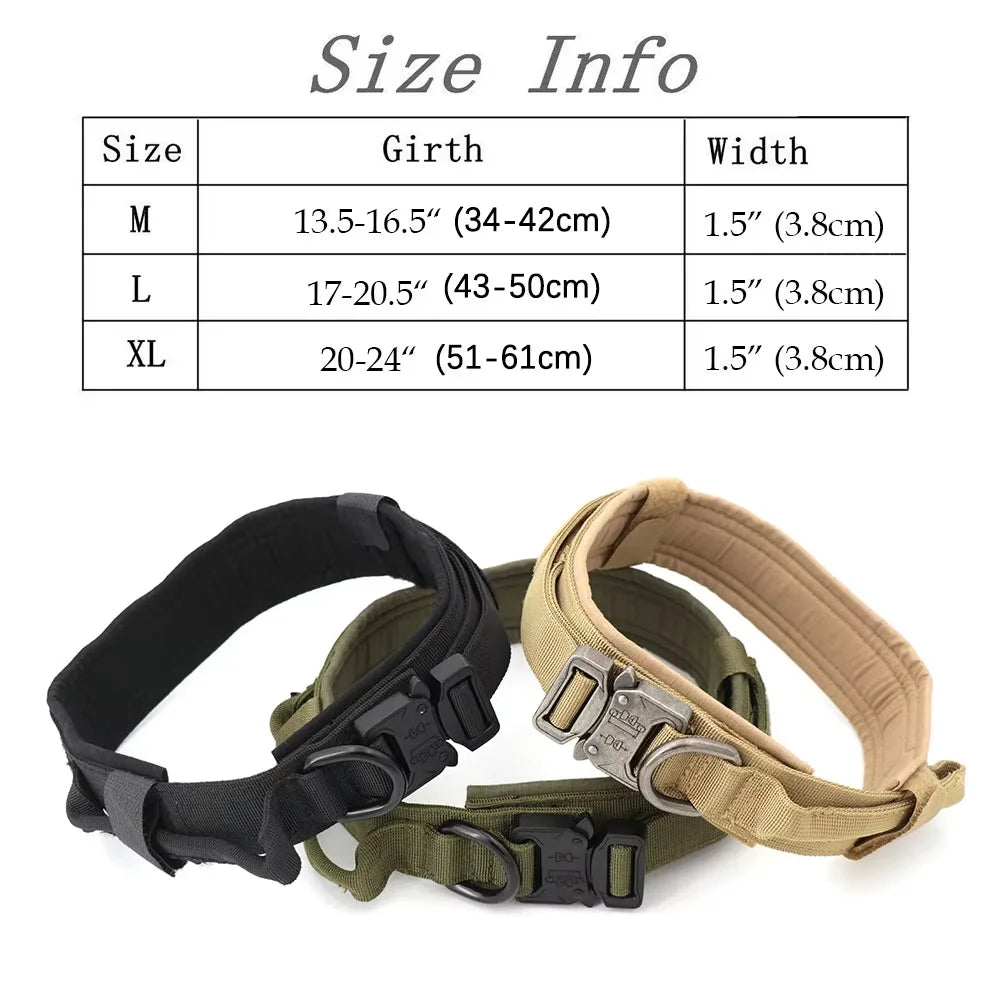 Petraavel Adjustable Nylon Dog Collar And Leash Set Padded Buckle