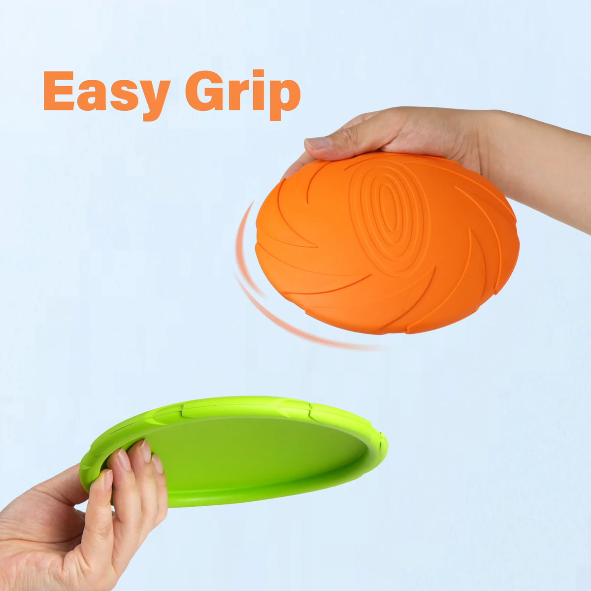 Waterproof Floating Natural Rubber Dog Flying Disc Toy