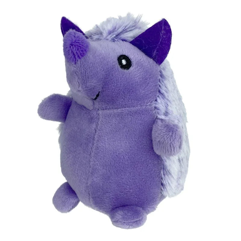 Soft Plush Hedgehog Dog Squeaker For Best Friends 2 Pack