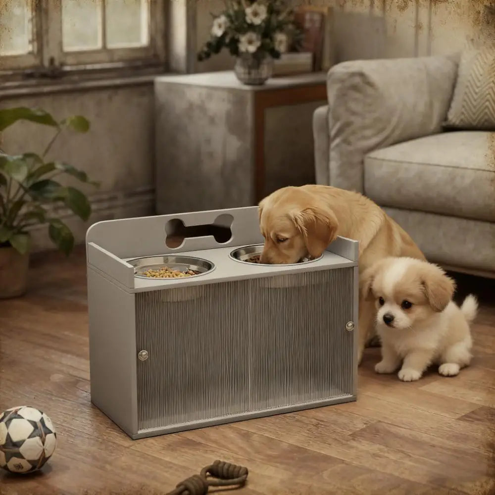 Weatherproof Wooden Dog House With Porch And Elevated Floor