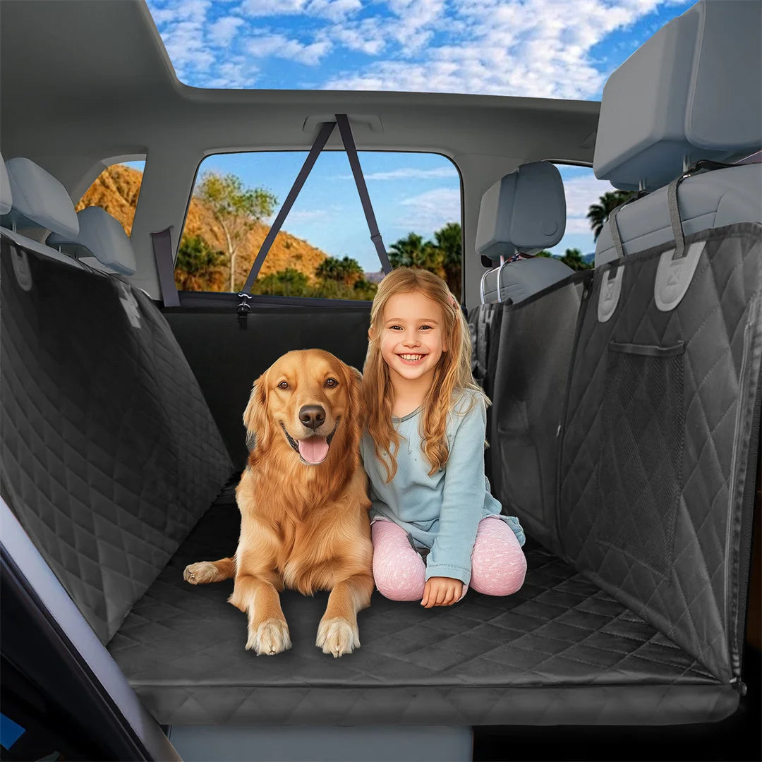 Bingopaw Waterproof Dog Car Seat Cover For Back Seat Protection
