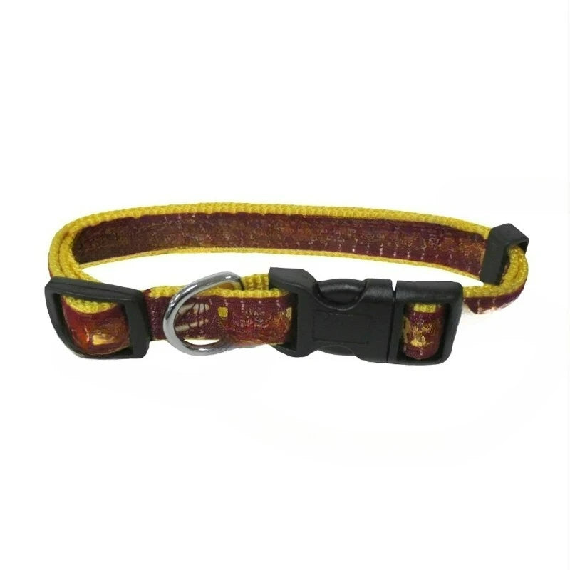 Pets First Adjustable Nylon Pet Collar With D Ring