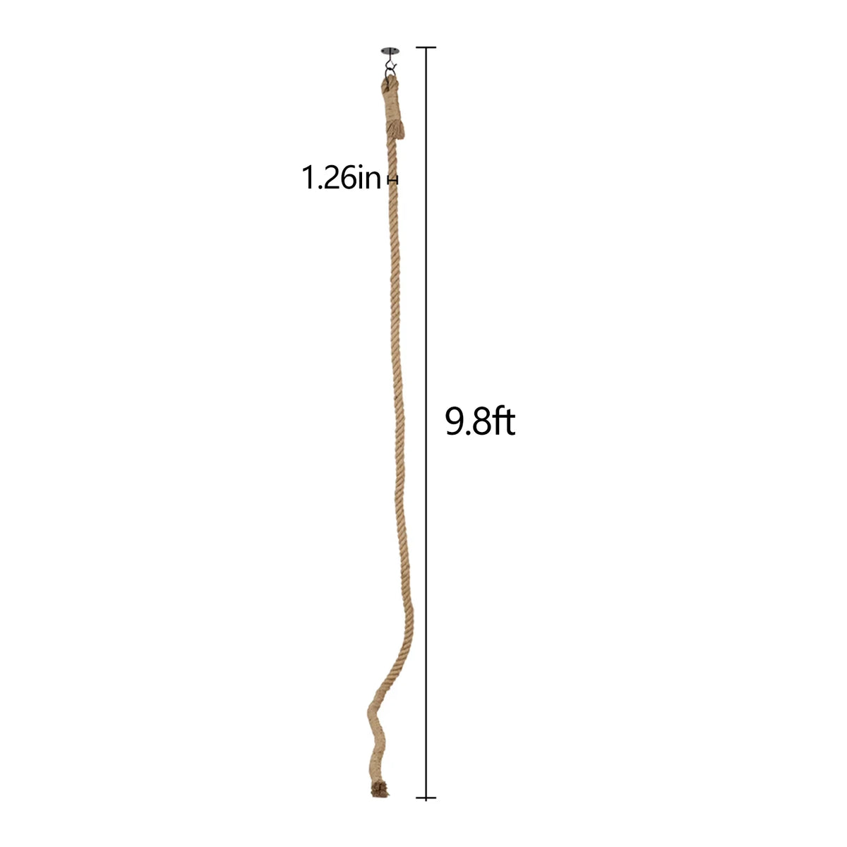 CWV Sisal Cat Ceiling Mounted Climbing Rope Scratcher