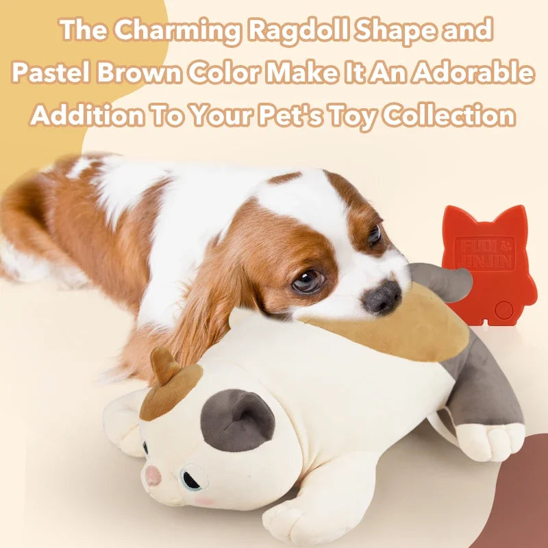 Plush Puppy Heartbeat Toy Sleep Pillow For Anxiety Relief