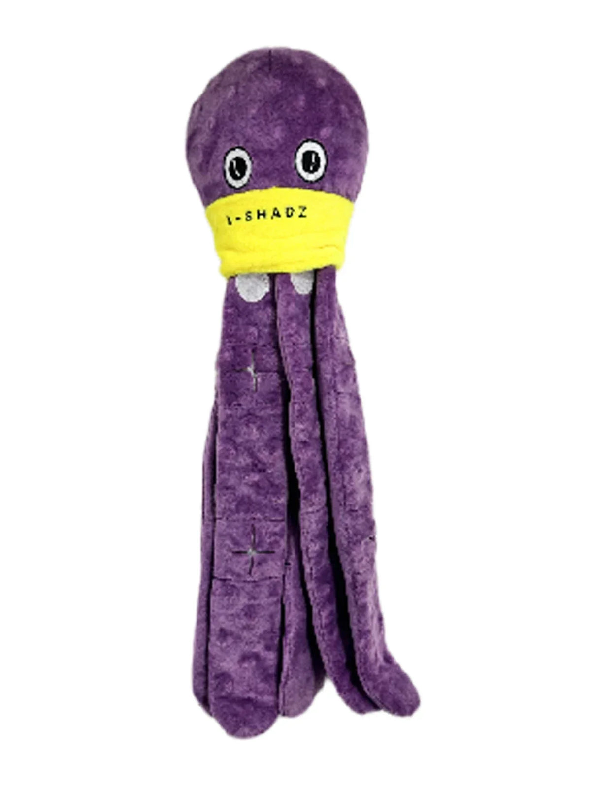 Plush Octopus Dog Snuffle Toy Interactive Puzzle Chew Feeder