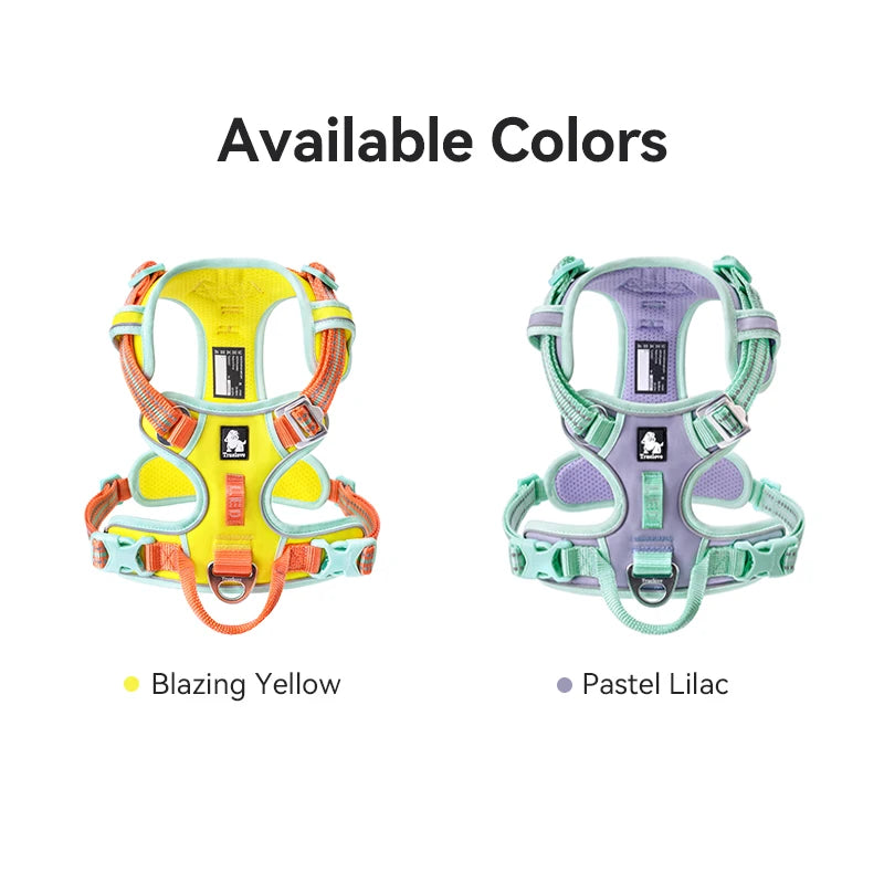 TrueLove Adjustable Reflective No Pull Dog Harness For Pets