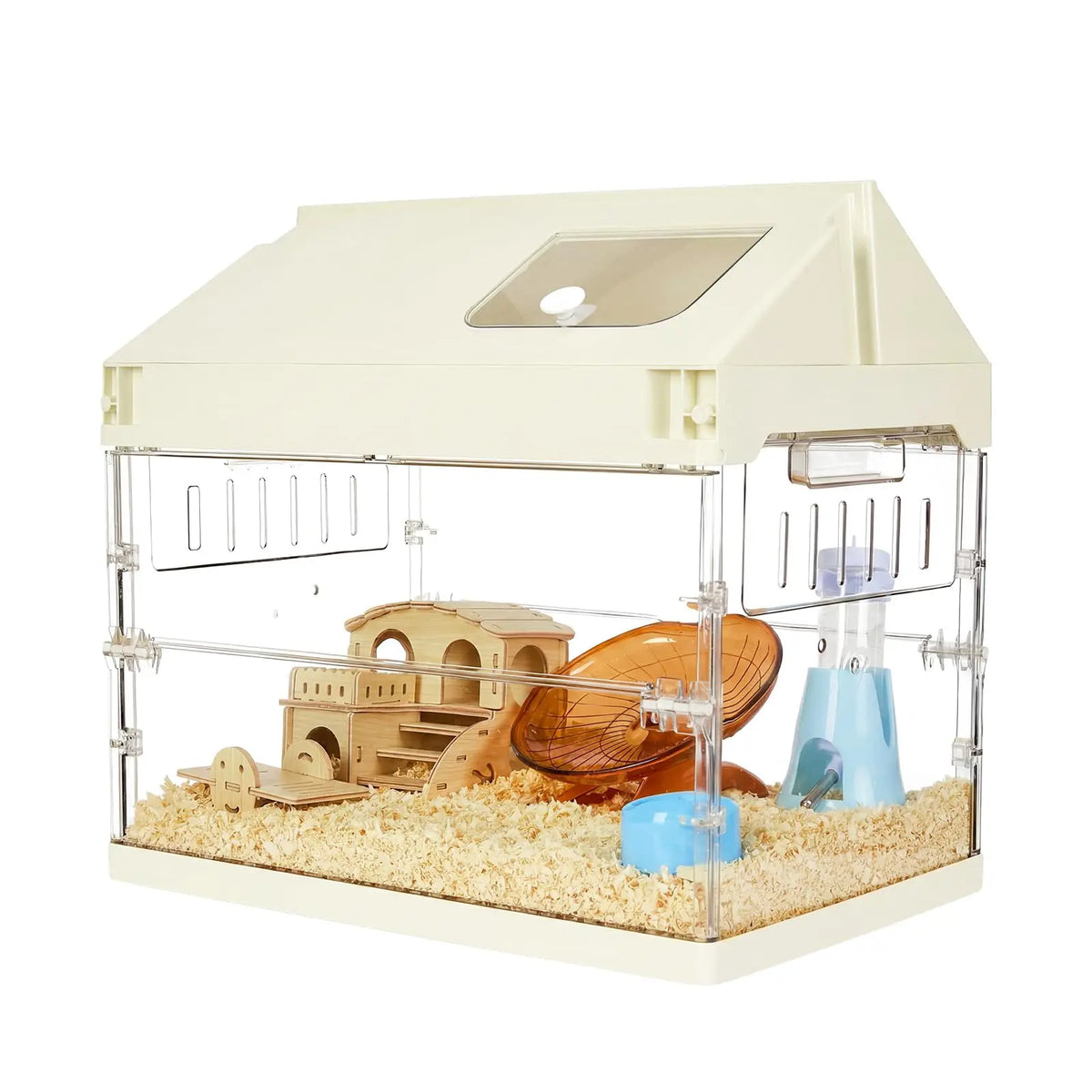 EliteZ Small Animal Cage Starter Kit With Essential Pet Accessories
