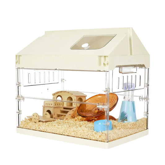 EliteZ Small Animal Cage Starter Kit With Essential Pet Accessories