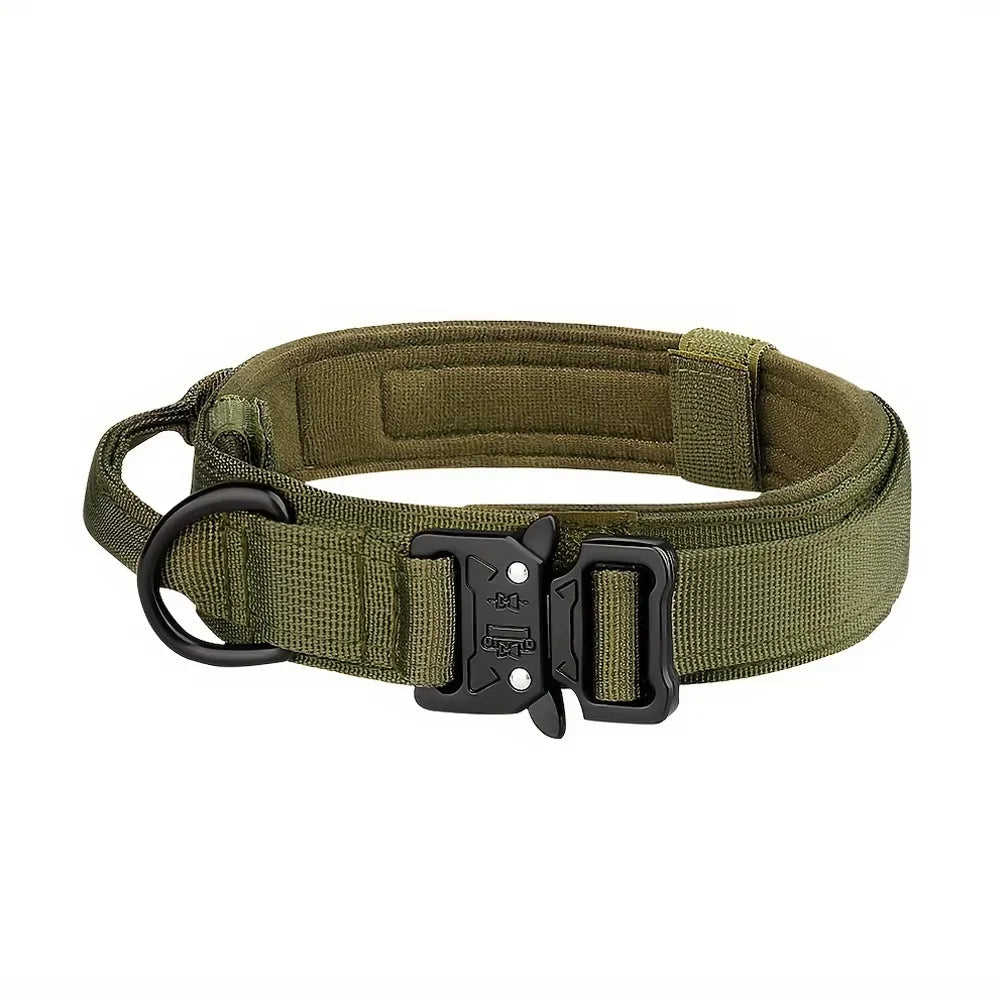 Petraavel Adjustable Nylon Dog Collar And Leash Set Padded Buckle