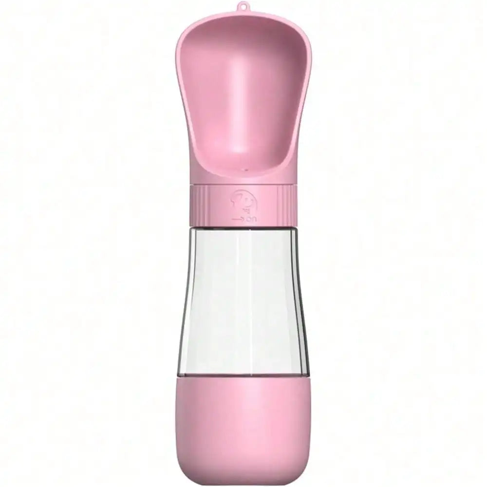 Portable Travel Dog Water Bottle With Food Storage Compartment