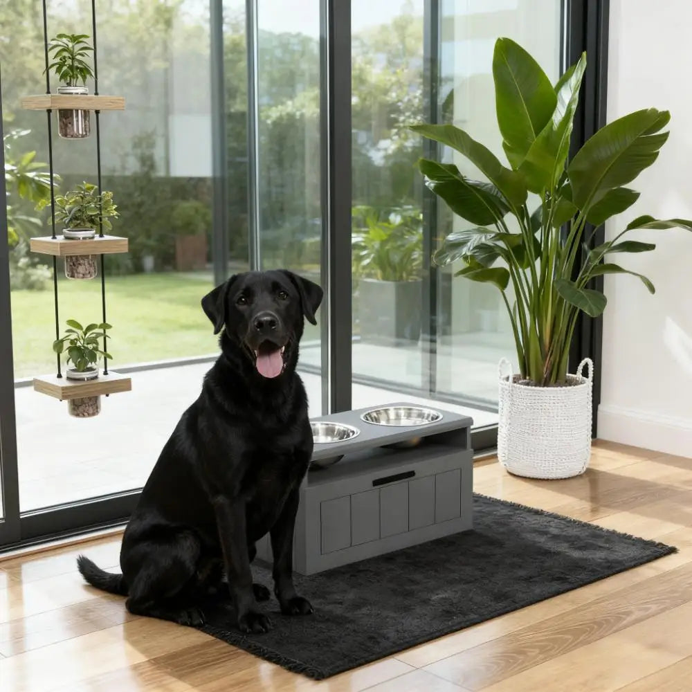 Weatherproof Wooden Dog House With Porch And Elevated Floor