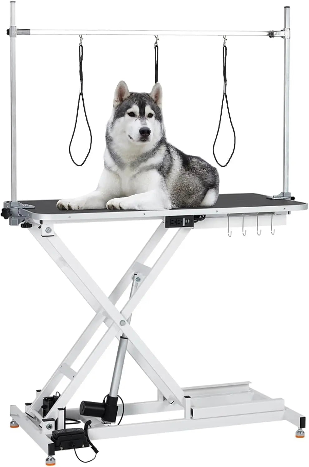 Garvee Electric Height Adjustable Pet Grooming Table With Foot Pedal