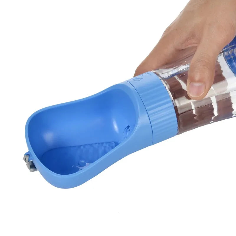 Two In One Portable Pet Water Bottle And Dog Feeder